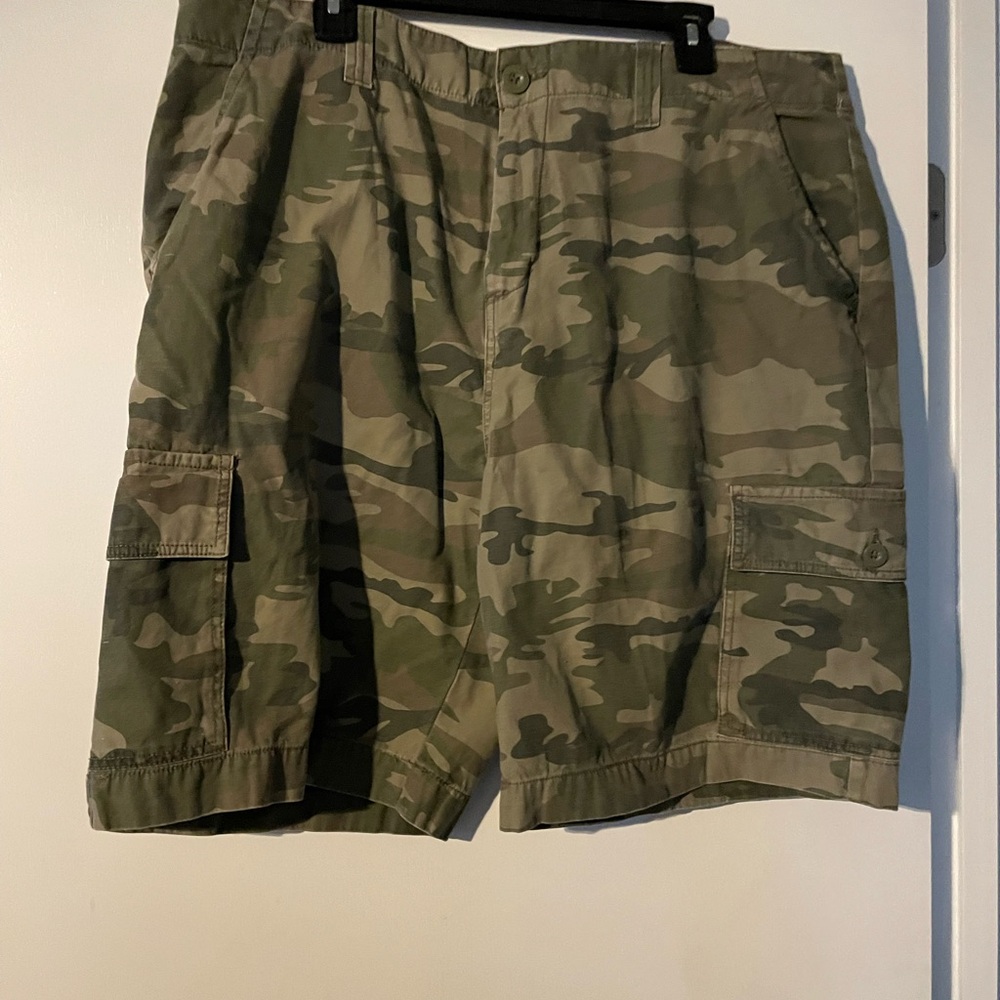 3/$17 Open Trails camo cargo shorts